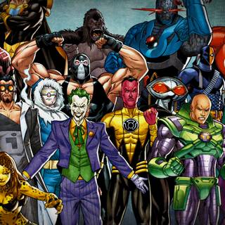 Superman villains desktop wallpaper