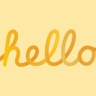 Laptop aesthetic yellow wallpaper