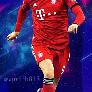 Robert Lewandowski 2023 wallpaper