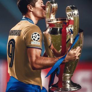 Robert Lewandowski 2023 wallpaper