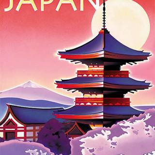 Japan vintage wallpaper