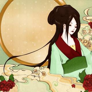 Japan vintage wallpaper