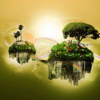 Exciting computer wallpaper