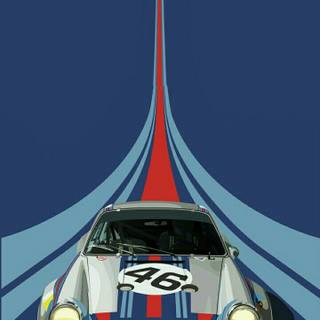 Racing iPhone wallpaper