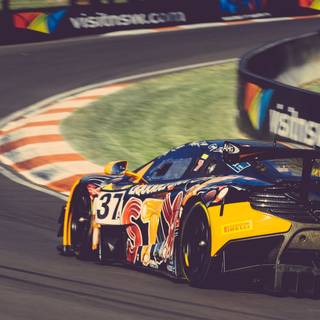 Racing iPhone wallpaper