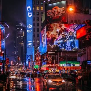 Neon things wallpaper