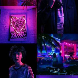 Neon things wallpaper