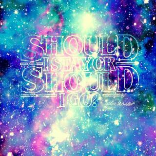 Neon things wallpaper