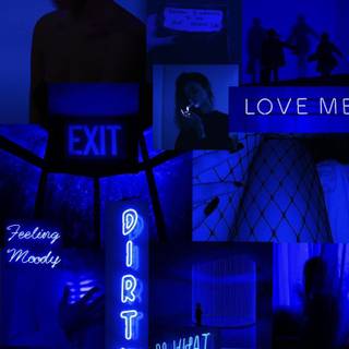 Neon things wallpaper