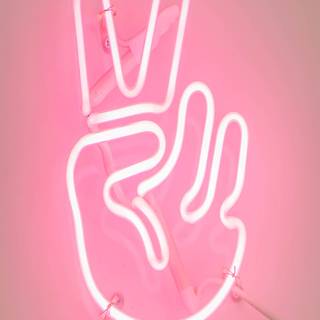 Neon things wallpaper