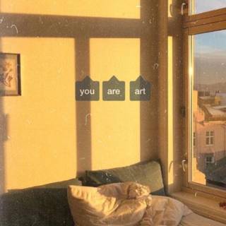 Bedroom aesthetic art wallpaper