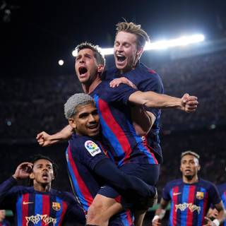 FC Barcelona La Liga 2023 Champions wallpaper