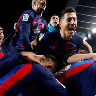 FC Barcelona La Liga 2023 Champions wallpaper