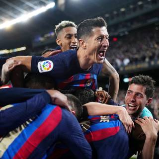 FC Barcelona La Liga 2023 Champions wallpaper