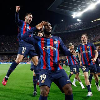 FC Barcelona La Liga 2023 Champions wallpaper