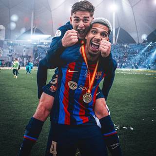 FC Barcelona La Liga 2023 Champions wallpaper