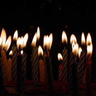 Birthday candle wallpaper