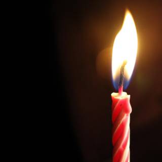 Birthday candle wallpaper