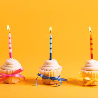 Birthday candle wallpaper