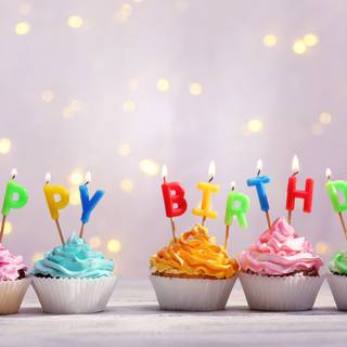 Birthday candle wallpaper