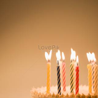 Birthday candle wallpaper