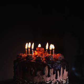 Birthday candle wallpaper