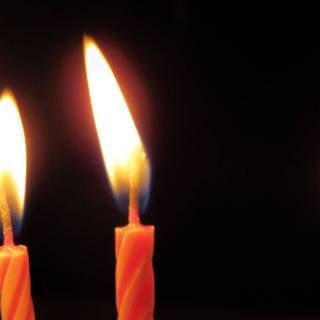 Birthday candle wallpaper