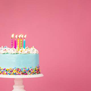 Birthday candle wallpaper