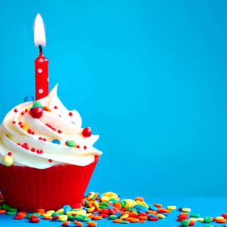 Birthday candle wallpaper