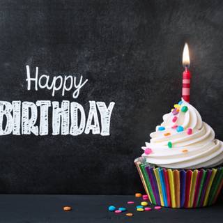 Birthday candle wallpaper