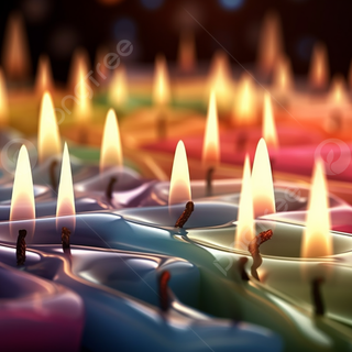 Birthday candle wallpaper