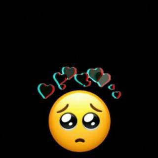 Cute sad Emoji wallpaper