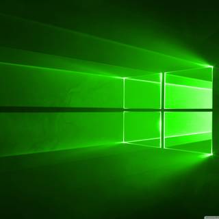 Asus green wallpaper