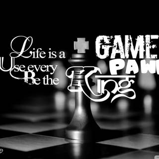 Life Is A Game wallpaper