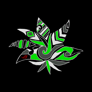 Asus green wallpaper