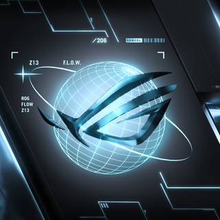 Asus green wallpaper