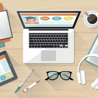 Computer education wallpaper