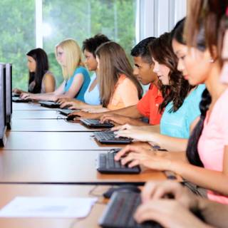 Computer education wallpaper