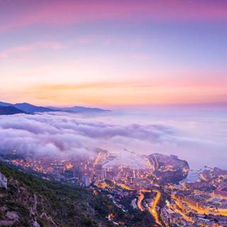 Mountainside wallpaper