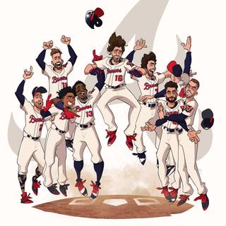 Braves players wallpaper