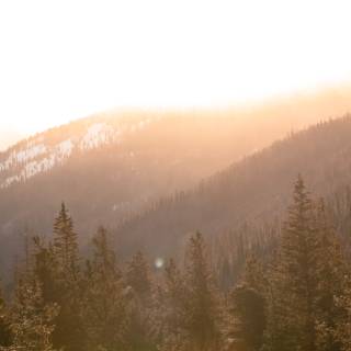 Mountainside wallpaper