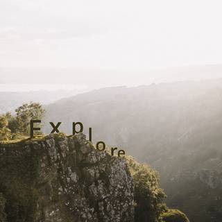 Mountainside wallpaper