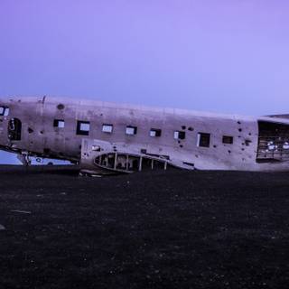 A plane crash wallpaper