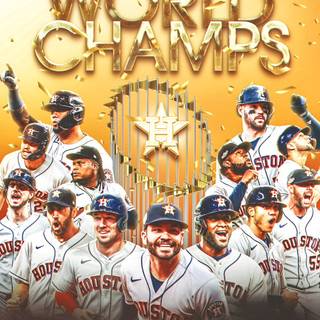 Houston 2022 World Series Champs wallpaper