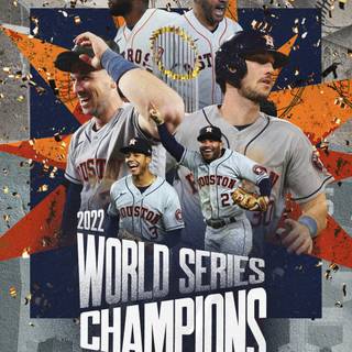 Houston 2022 World Series Champs wallpaper