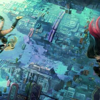 Gravity Rush 2 desktop wallpaper
