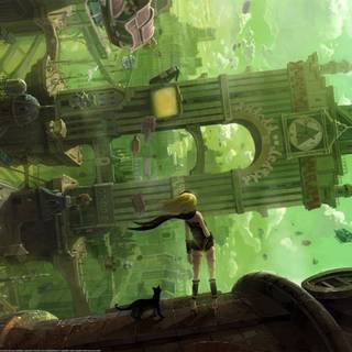 Gravity Rush 2 desktop wallpaper