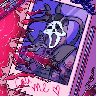 Cute and scary wallpaper