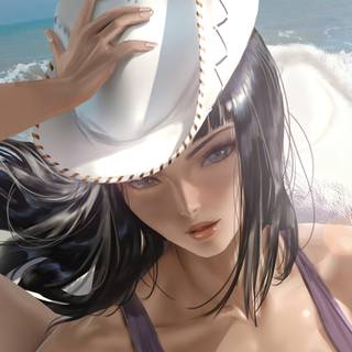 Nico Robin 4k wallpaper