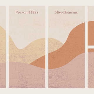 Organizational wallpaper